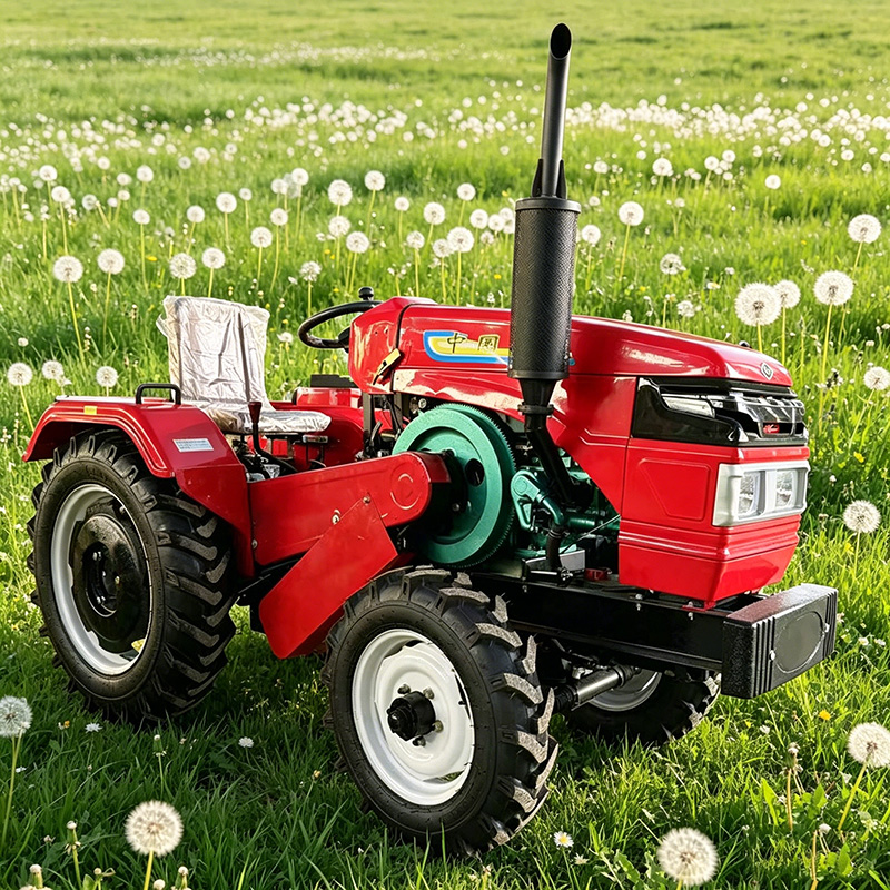 Agriculture Farming Types - 맞춤형 안전운전 농업용 트랙터, 4륜 로터리