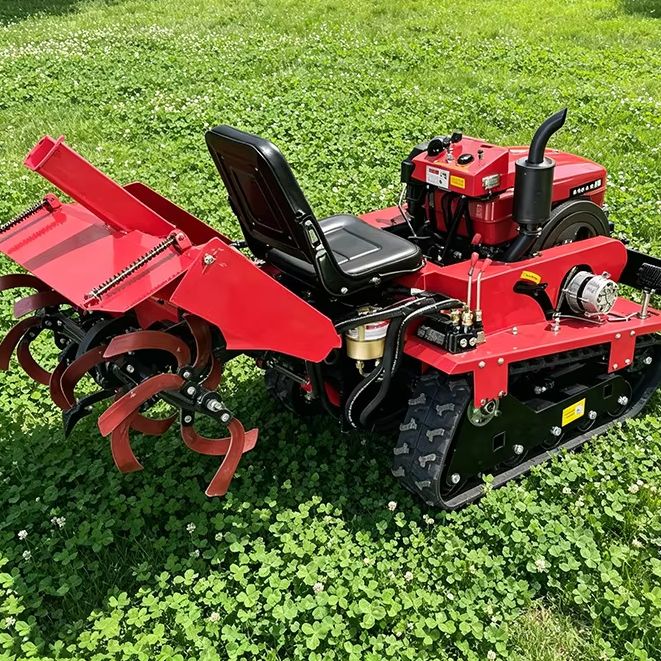 Farming Tools For Agriculture - 맞춤형 이상적인 농기구 크롤러 로터리 경운기,