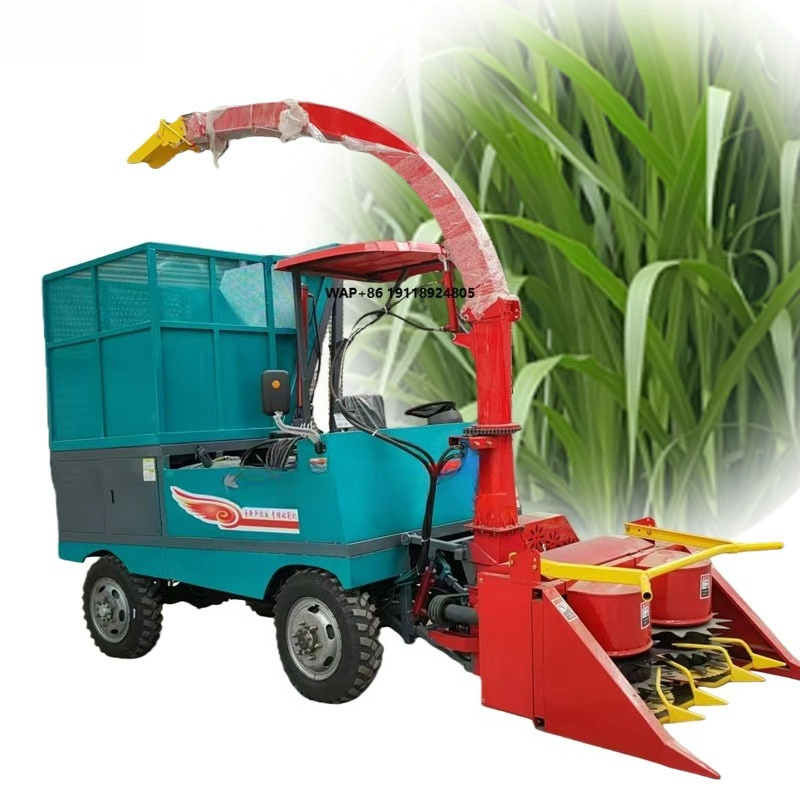 Farming In Agriculture - 농업용 사일리지 수확기, 동력식 크롤러 사료