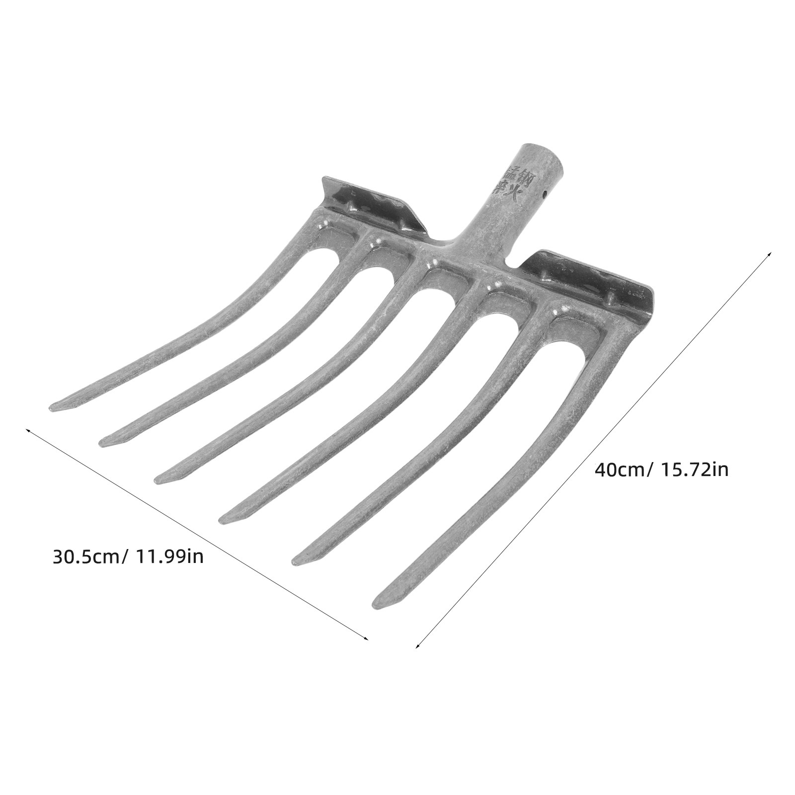 강철 농업용 포크 헤드, 견고한 4개 톱니 디자인, 효 - Agriculture.Farming Design 리뷰 및 가격