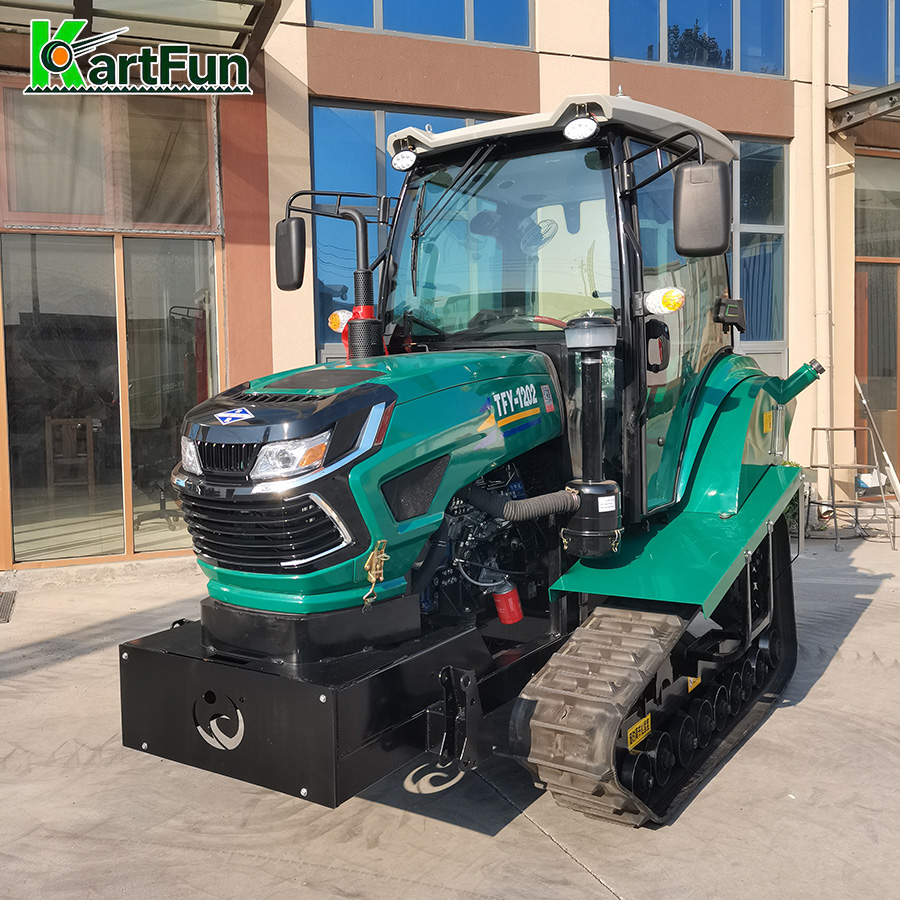 농업용 크롤러 트랙터 50HP 80HP 120HP 다기 - Agriculture Farming Working 리뷰 및 가격