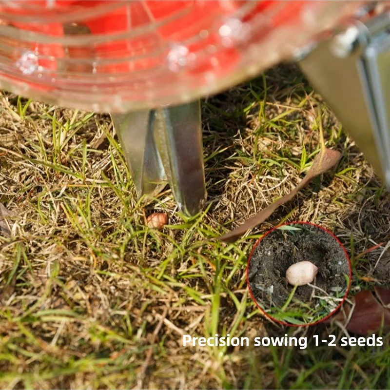 다기능 수동 드럼 파종기 - 옥수수, 땅콩, 콩 및 채 - Vegetable Transplanter 리뷰 및 가격